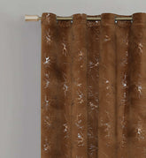 Texture Velvet Curtains Pack of 2 Design # 076